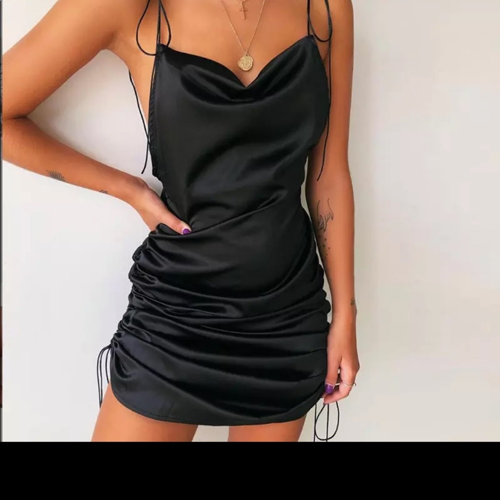 Sexy Satin Slip Dress- NWOT!